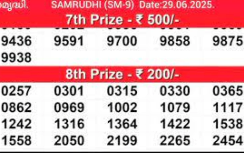 dhan kesari lottery result at Fiewin App body image